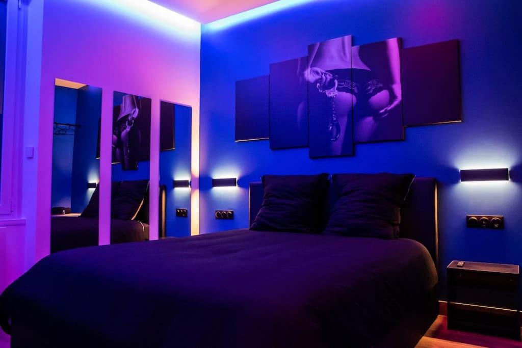 Apartamento Blue Night - Jacuzzi - Bord De Seine Corbeil-Essonnes Exterior foto